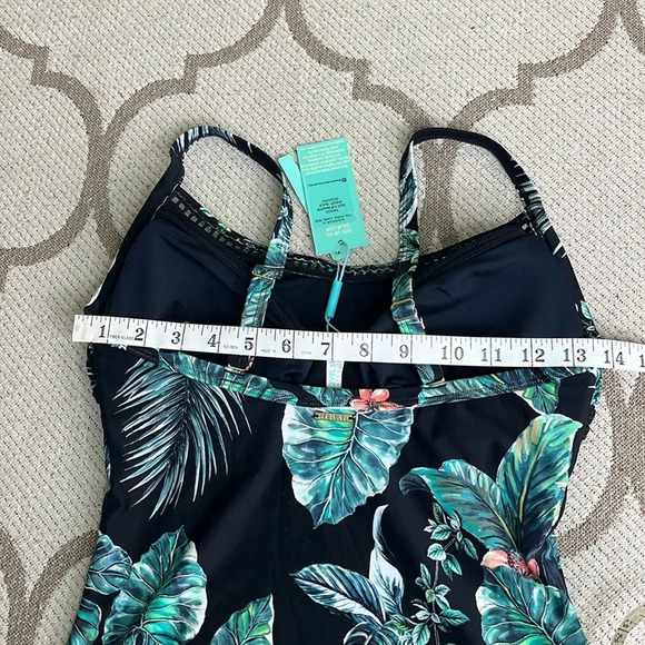 Sea Level Australia Tango DD/E cup bralette Singlet black tankini swim top - Picture 9 of 16